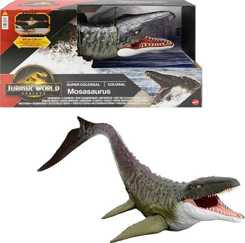 Mattel Jurassic World Rebirth - Mosasauro Super Colossale