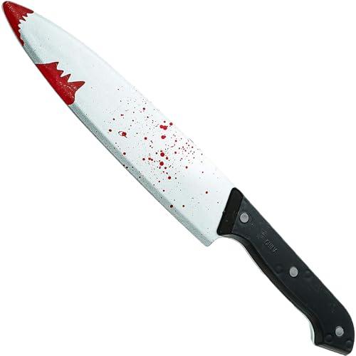 Coltello Insanguinato di Halloween - Accessorio per Costumi Spaventosi