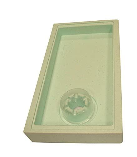 Apistore Nutritore a Coprifavo in Polistirolo Verde per Arnia D.B. da 6 Favi