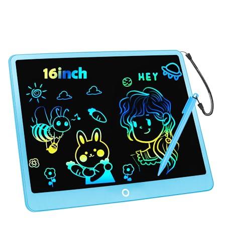 Tavoletta Grafica LCD 16 Pollici per Bambini: Libera la Creatività dei Tuoi Figli