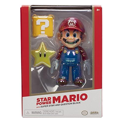 Action Figure Super Mario con Stella - Nintendo Collector's Edition