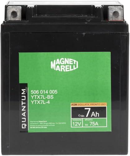Batteria Magneti Marelli per Moto e Scooter 7Ah 12V 75A AGM