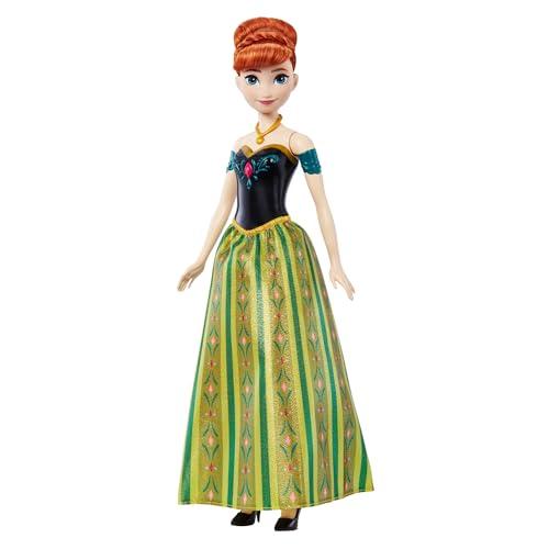 Mattel Disney Frozen - Bambola Anna Oggi, Per la Prima Volta Canterina