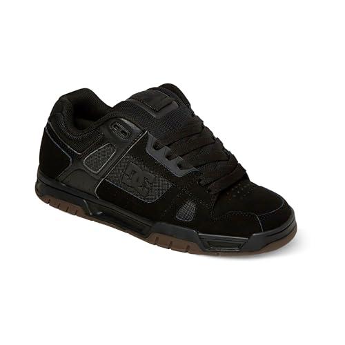 DC Shoes Stag Scarpe da Ginnastica Uomo, Nero/Gomma