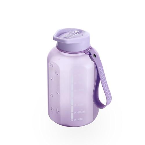 Muitomas Borraccia Sportiva Lilla 1.2L con Grafica Motivazionale