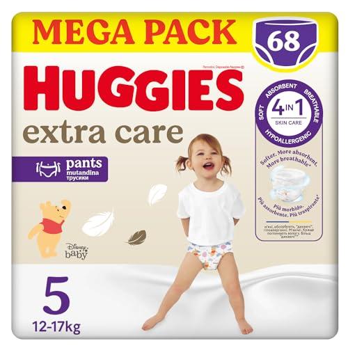 Huggies Extra Care Mutandina Megapack Taglia 5 (12-17 Kg)