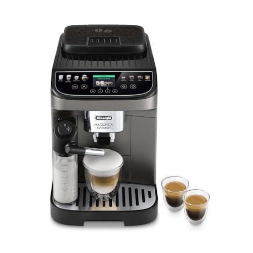 De'Longhi Magnifica Evo Next ECAM312.80.TB, Macchina per Caffè Automatica con Pannarello Automatico