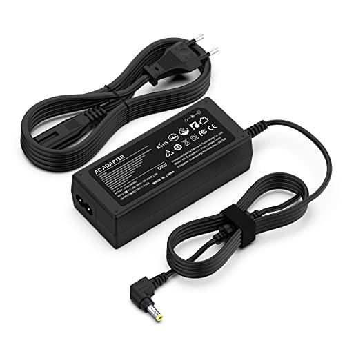 65W 19V 3.42A Caricatore Adattatore PC Portatile Caricabatterie Alimentatore per Toshiba Satellite C55 C55D C55T C655 C675 C70 C850 C855 A505 A205,per ASUS/Lenovo/Toshiba/Medion Connettore: 5.5X2.5mm
