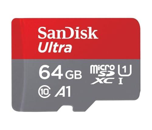 SanDisk Ultra microSDXC 64GB UHS-I, Velocità fino a 140MB/s, con Adattatore SD