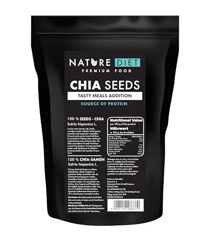 Semi di Chia Nature Diet - 1000g | Superfood Ricco di Omega-3 e Fibre