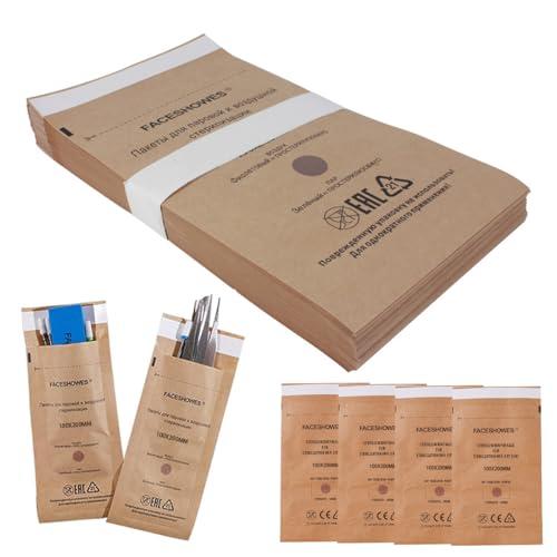 Buste per Sterilizzazione Autosigillanti WeddHuis - 50 Pezzi (100 x 200 mm)