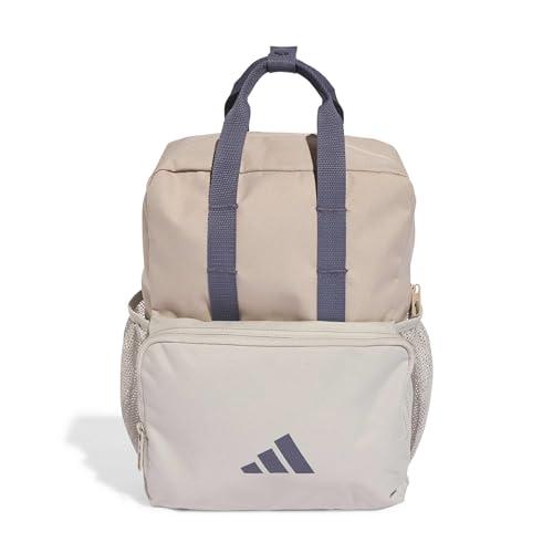 Zaino Adidas Unisex Bambini KIDS PRIME BACKPACK, Wonder Taupe/Wonder Alumina/Preloved Violet, Taglia Unica