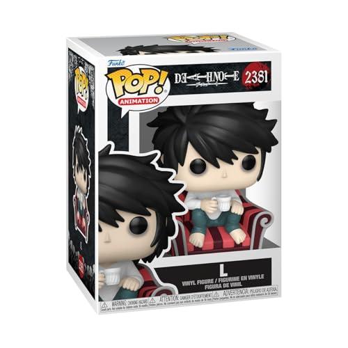 Funko Pop! Animation: Death Note - L- Figura in Vinile da Collezione - Idea Regalo - Merchandising Ufficiale - Giocattoli per Bambini e Adulti - Anime Fans - Figura per i Collezionisti