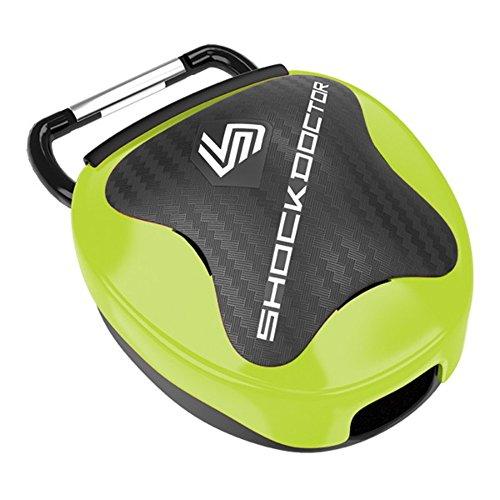 Shock Doctor Mouthguard Case, Paradenti Unisex-Adulto, Verde, Taglia Unica