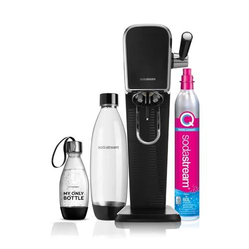 SodaStream Art Nero - Gasatore d'Acqua per un Frizzante Quotidiano