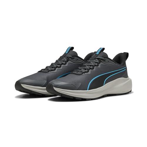 PUMA Skyrocket Lite Trail, Scarpe per Jogging su Strada Unisex-Adulto, Grigio Scuro Blu velocità, 43 EU