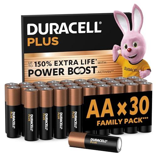Duracell Plus AA (Confezione da 30)