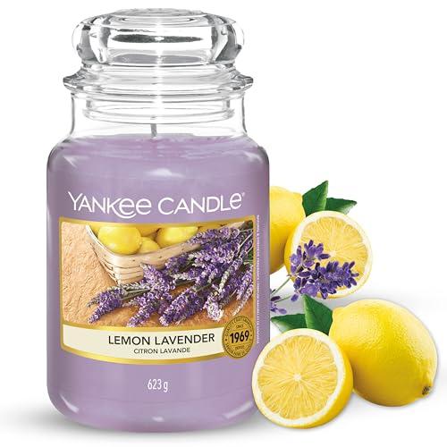Yankee Candle Candela profumata Giara Grande Lavanda al Limone