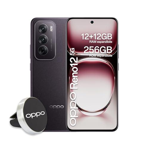 OPPO Reno12 5G AI Smartphone Black Brown