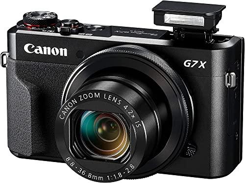 Canon PowerShot G7 X MARK II Fotocamera Compatta Digitale da 20.1 Megapixel, Wi-Fi, Nero/Antracite