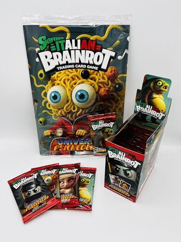 Skifidol Italian Brainrot TCG - Album Raccoglitore + Scatola Box 24 Bustine Sigillate