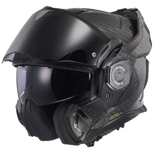 LS2 Advant X Carbon Gloss Carbon Casco Moto Modulare
