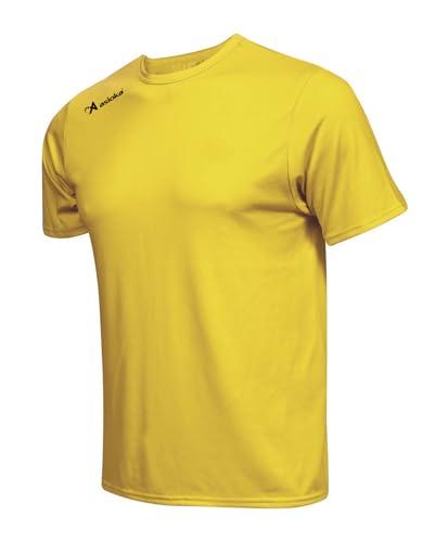 Maglietta Sportiva Unisex da Adulto a Maniche Corte in Rete