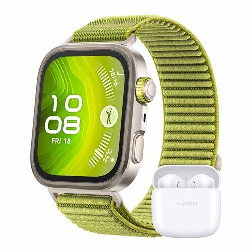 HUAWEI WATCH FIT 4 Pro Smartwatch + Freebuds SE 2 Bianco