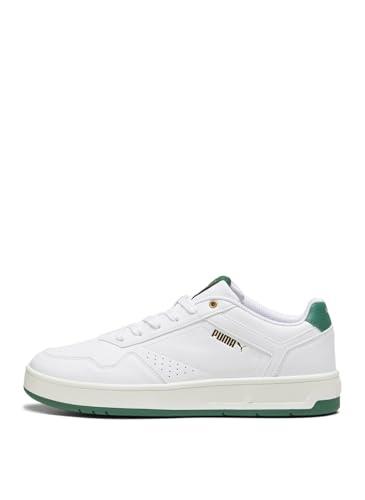 PUMA Court Classic Unisex - Scarpe da Ginnastica Bianco/Oro
