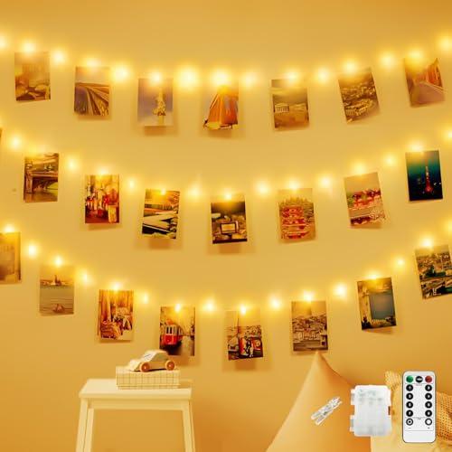 Catena Luminosa LED con Clip per Foto CNMTCCO 100 LED