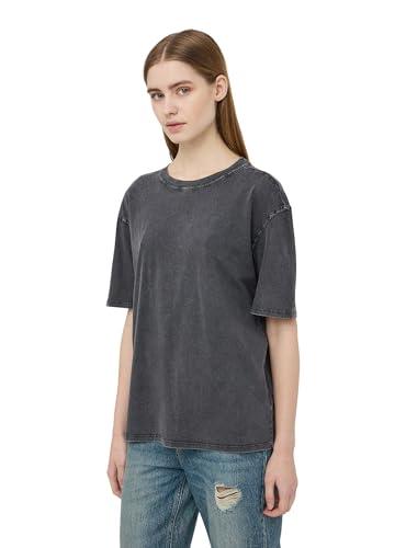 TERRANOVA T-Shirt Oversize Garment Dyed Nera Donna