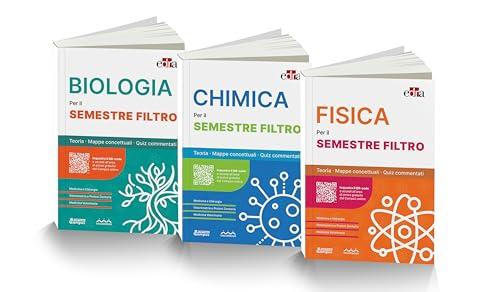 Biologia Chimica Fisica per Test di Ammissione: Kit Completo per il Semestre Filtro (A.A. 2025/2026)
