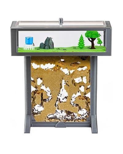 AntHouse - Fattoria di Formiche di Sabbia Naturale Kit 3D T 15x15x1,5cm Grigio con Formiche Incluse