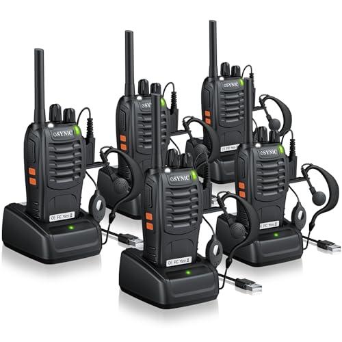 ESYNiC 5PZ Walkie Talkie Ricaricabile