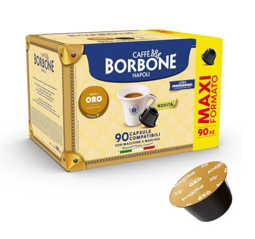 Caffè Borbone Miscela Oro - 90 Capsule Compatibili Dolce Gusto