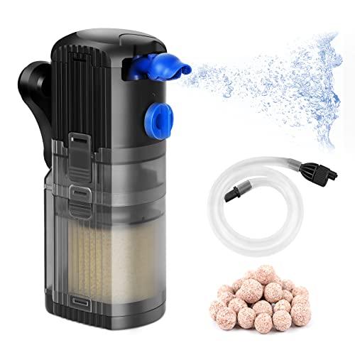 Forever Speed Filtro Acquario Interno 3 in 1, 500 L/H, 8W