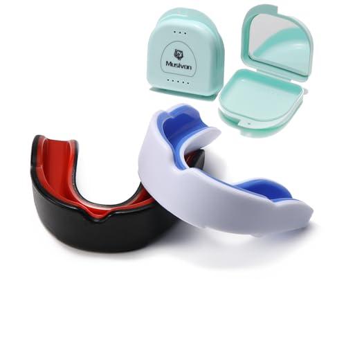 Musivon Paradenti Hockey per Bambini 9-15 Anni