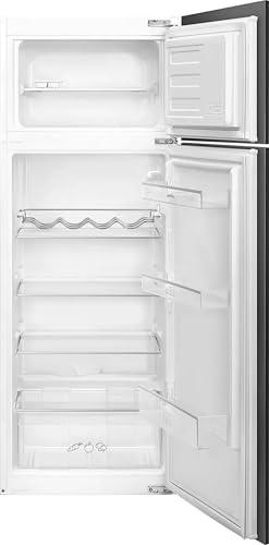 Smeg D8140E - Frigorifero doppia porta da incasso, 220 litri, Classe energetica E