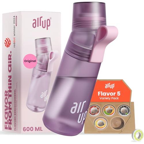 AIR UP® Borraccia Gen2 originale starter set con cialde 5 gusti - Viola