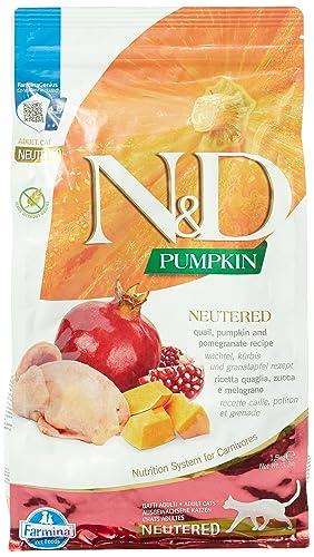 Farmina N&D Pumpkin Neutered Quaglia Zucca e Melograno per Gatti