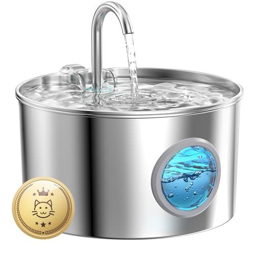 Fontanella per Gatti in Acciaio Inox GIOTOHUN - 2.2L