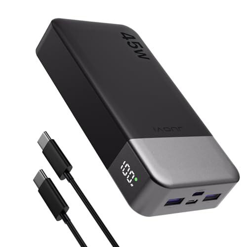 JUOVI Power Bank Portatile J2621 - 20000 mAh, 45W Ricarica Rapida