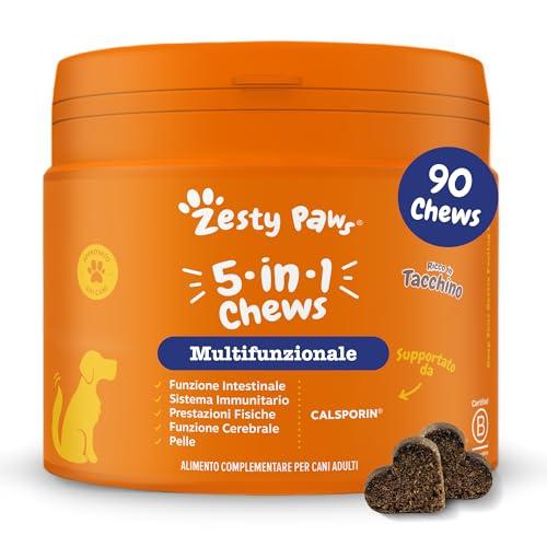 Zesty Paws Multivitaminici 5 in 1 per Cani