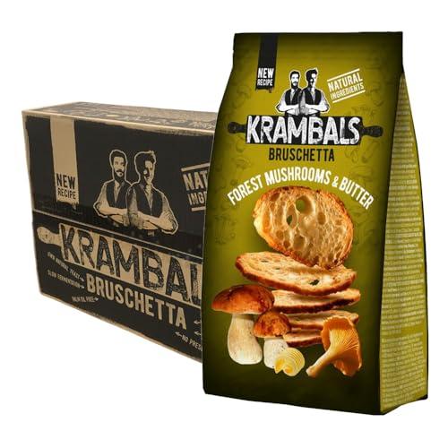 Bruschetta Funghi - Snack Croccante e Gustoso (70g x 12)