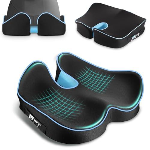 POOTACK Cuscino Sedia Ufficio in Memory Foam Ergonomico