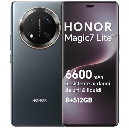 HONOR Magic7 Lite Titanium Black 5G - 8GB RAM, 512GB Memoria, Display AMOLED 6.78