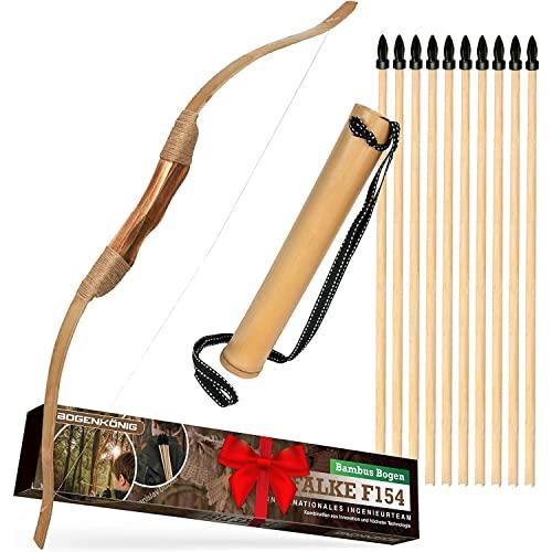 Bogenkönig Arco e Frecce per Bambini in Legno
