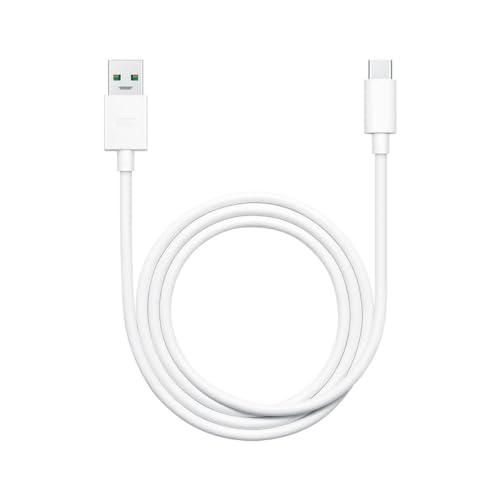 OPPO - Cavo USB di tipo C SuperVooc, ricarica ultra rapida, 1 metro - Bianco