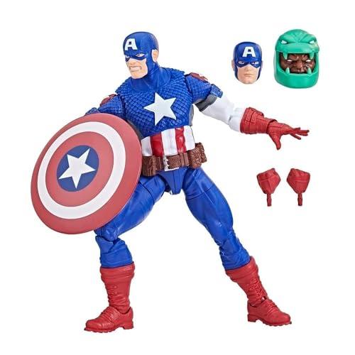 Marvel Hasbro Legends Series, Captain America Ultimate, Ultimates Classic Comic, action figure collezionabile per adulti da 15 cm