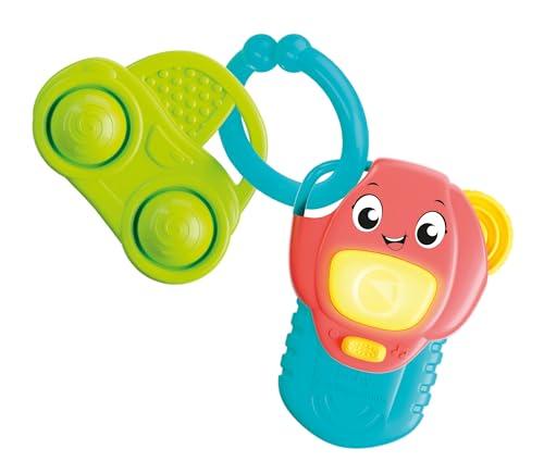 Clementoni - Gioco Musicale Neonato, My First Activity Key, Regalo Elettronico Prima Infanzia, Prime Attività, Centro Attività Luci E Suoni, Bambini 3-36 Mesi, 17893